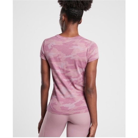 Athleta Organic Daily Camo Crew - Picture 2 of 6